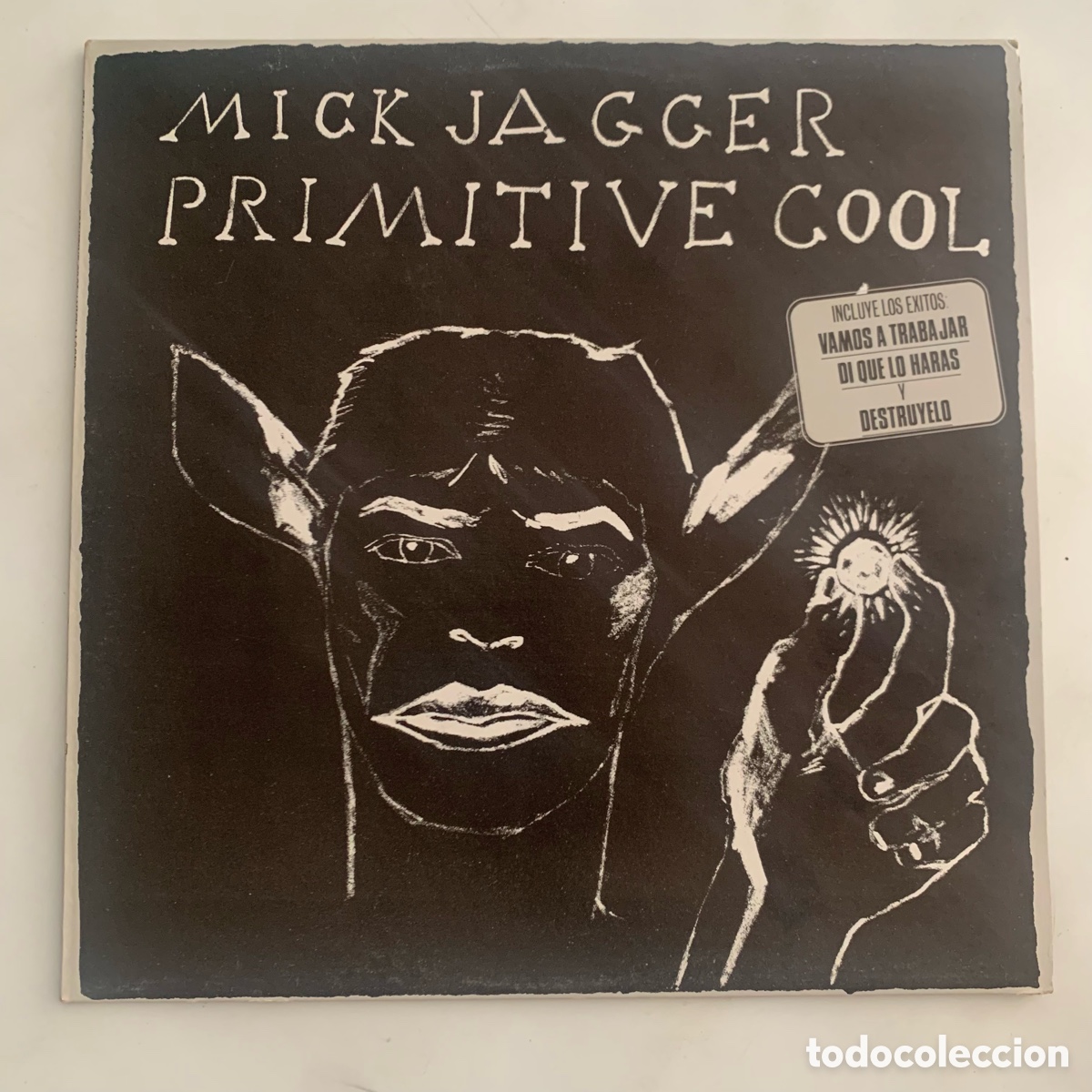 Discos de vinilo: Lp Mick Jagger - Primitive Cool edicion mexicana de 1987 - Foto 1