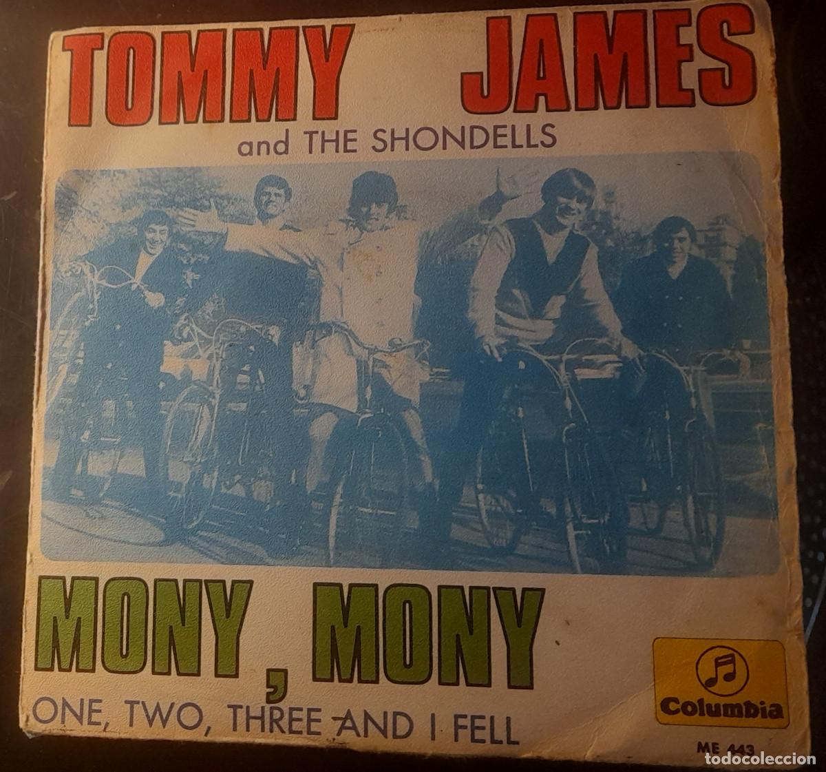 Discos de vinilo: TOMMY JAMES AND THE SHONDELLS &rdquo;mony mony&rdquo; - Foto 1