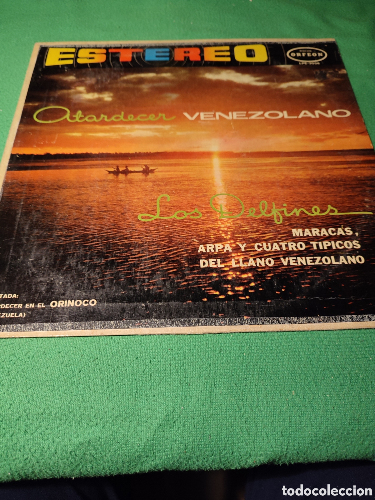 Discos de vinilo: Los Delfines - Atardecer venezolano - Foto 1