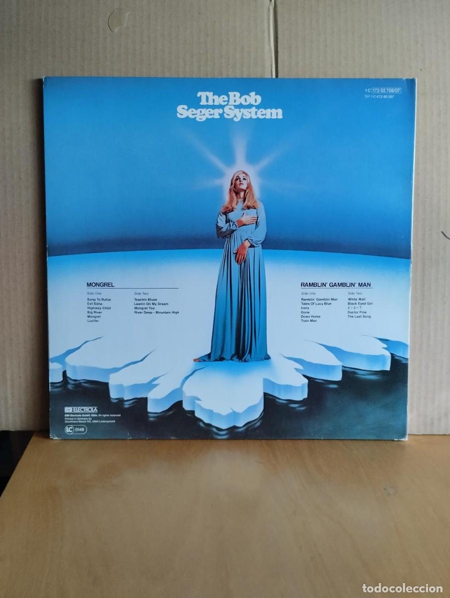 Discos de vinilo: BOB SEGER SYSTEM ---- MONGREL - RAMBLIN&acute;GAMBLIN&acute;MAN - Foto 2