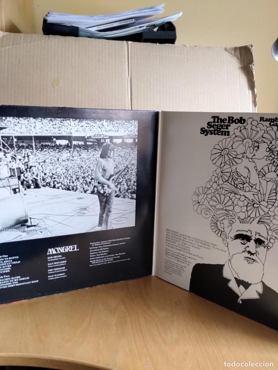 Discos de vinilo: BOB SEGER SYSTEM ---- MONGREL - RAMBLIN&acute;GAMBLIN&acute;MAN - Foto 3