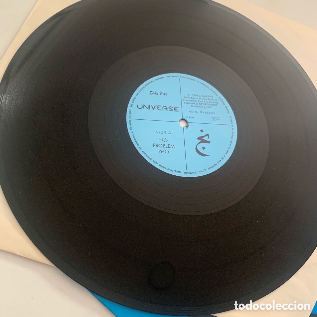 Discos de vinilo: maxi 12 Universe No Problem edicion alemana de 1988 - Foto 3