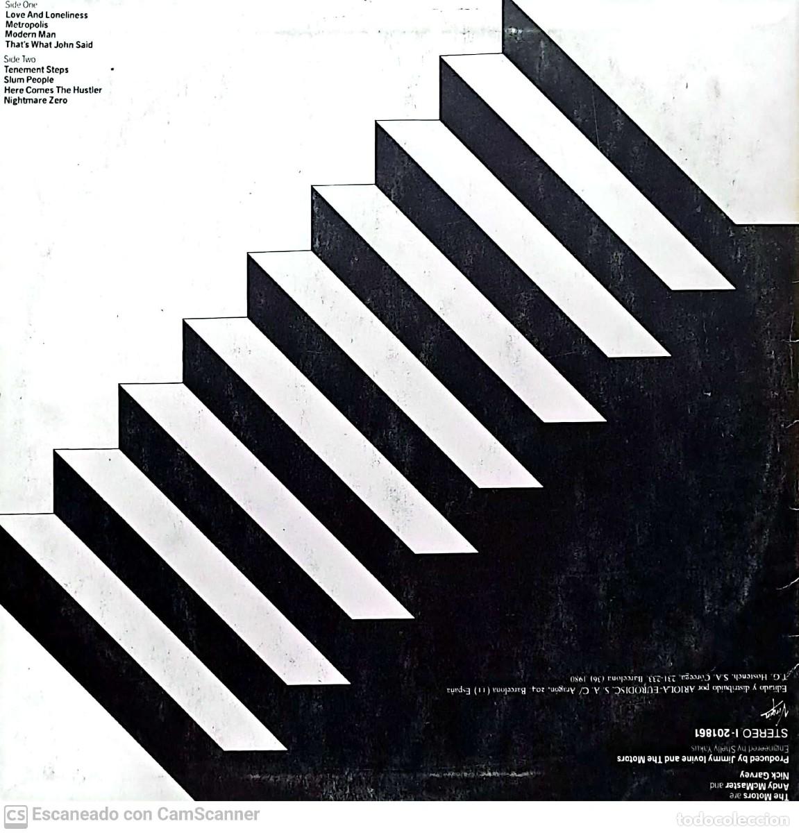 Discos de vinilo: The Motors &lrm;&ndash; Tenement Steps - Foto 2