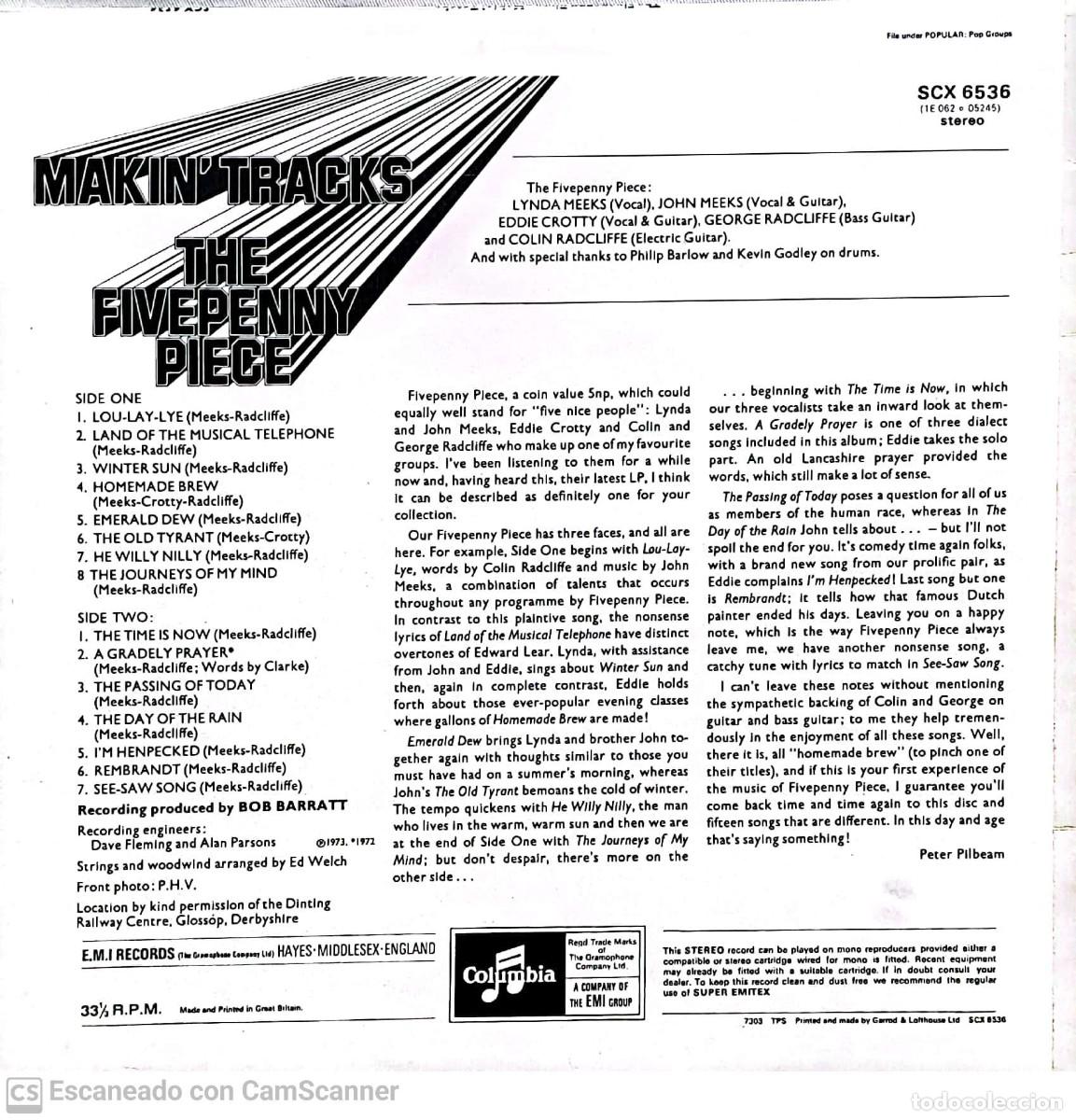 Discos de vinilo: The Fivepenny Piece &lrm;&ndash; Makin Tracks - Foto 2