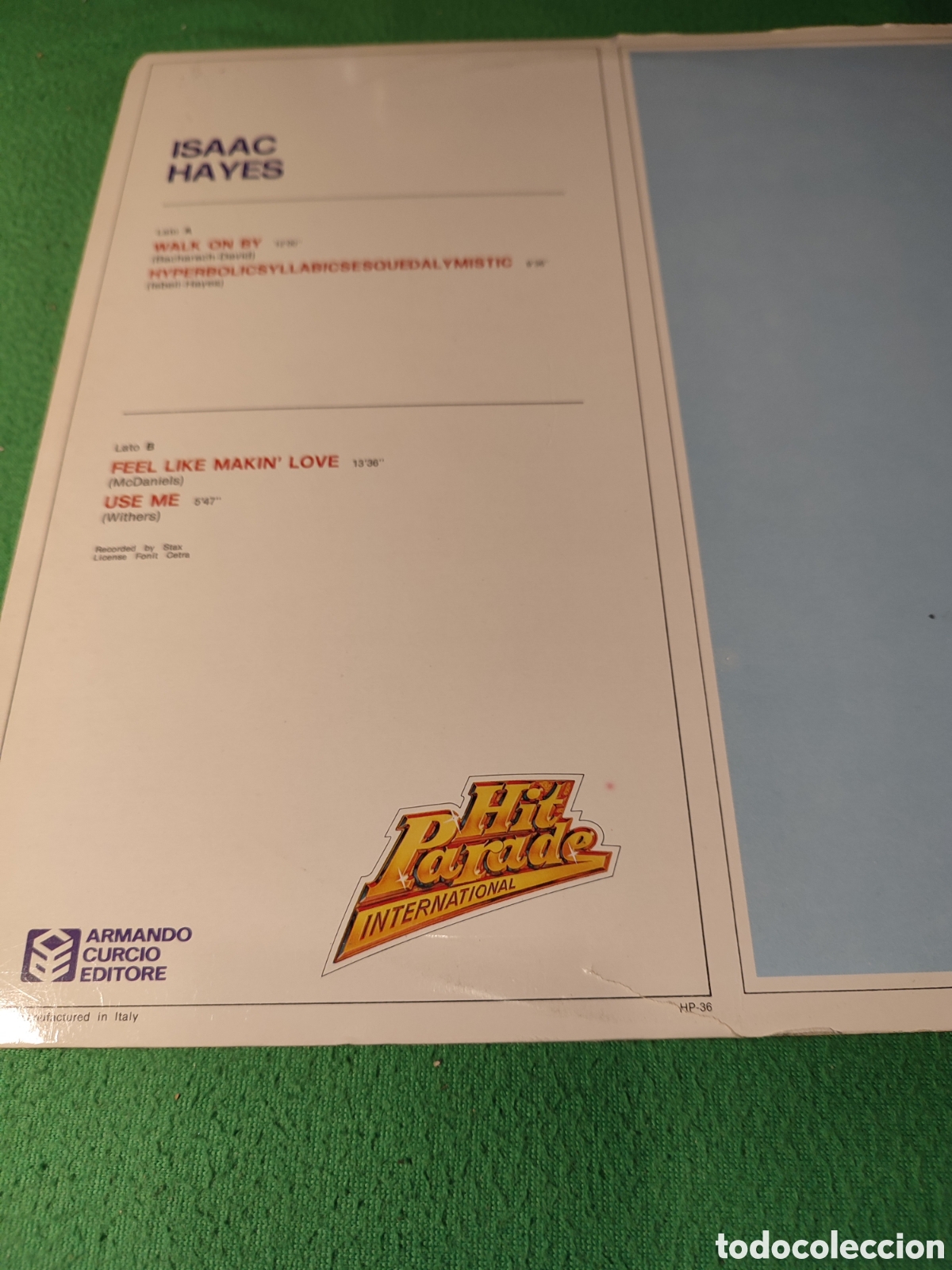 Discos de vinilo: Isaac Hayes - Hits Parade - Foto 4