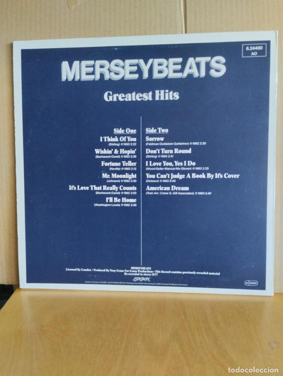 Discos de vinilo: MERSEYBEATS ---- GREATEST HITS - Foto 2