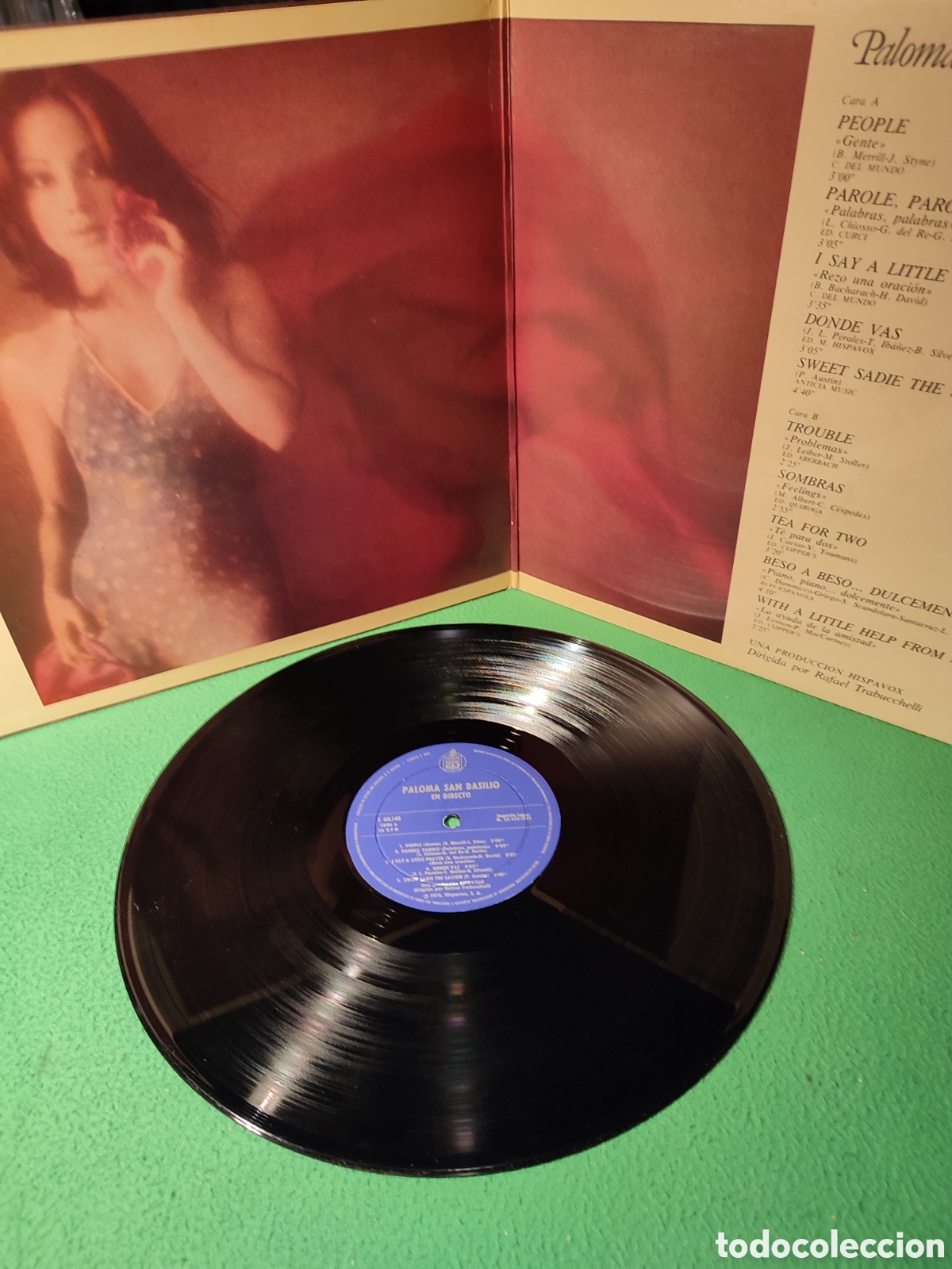 Discos de vinilo: Paloma San Basilio - En directo - Foto 2