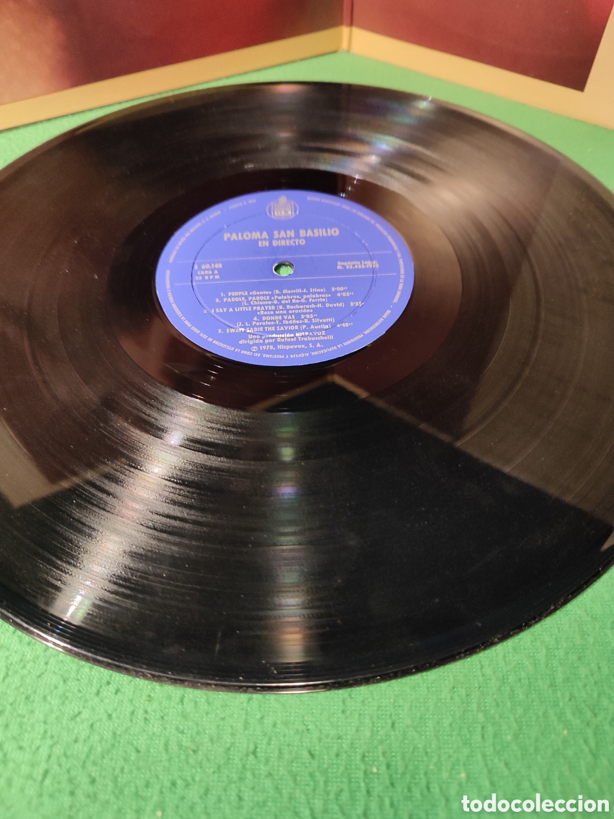 Discos de vinilo: Paloma San Basilio - En directo - Foto 3