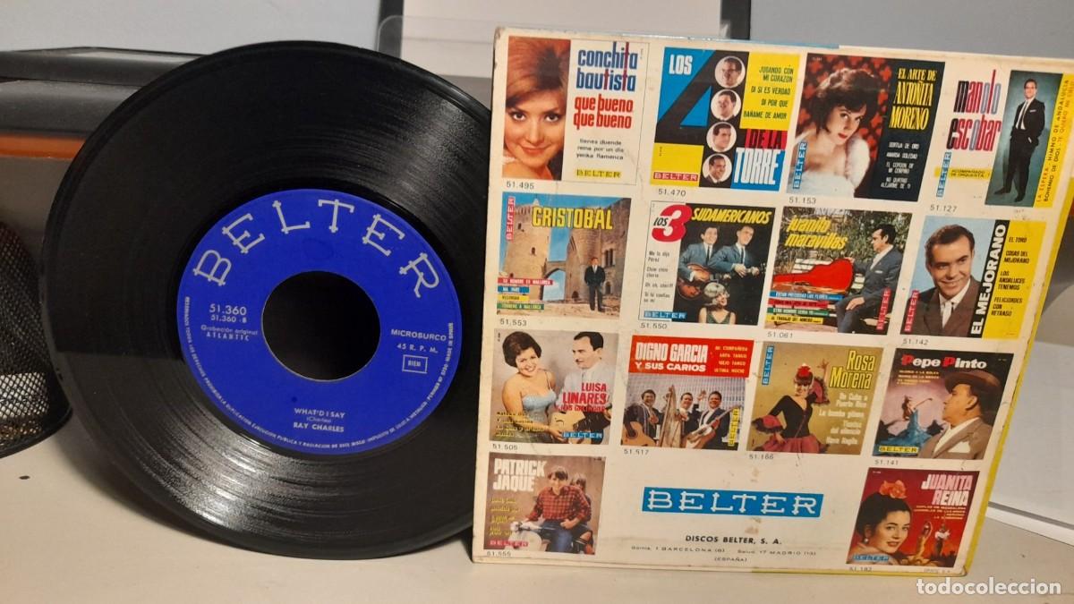 Discos de vinilo: EP RAY CHARLES : WHAT&acute;S I SAY - Foto 2