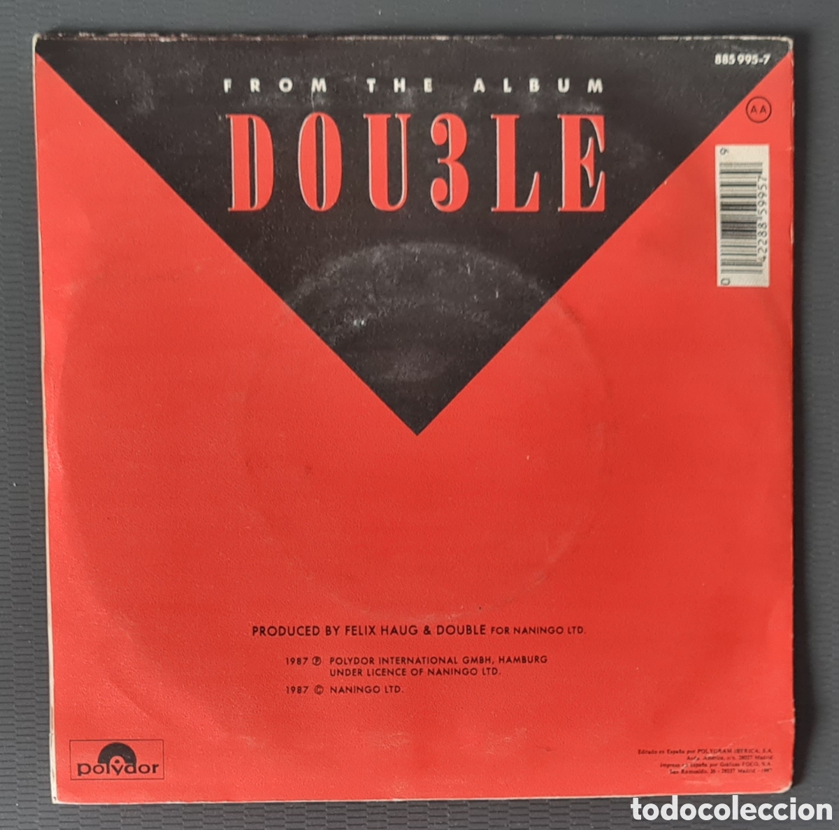 Discos de vinilo: SINGLE - DOUBLE - DEVILS BALL - 1987 - Foto 2