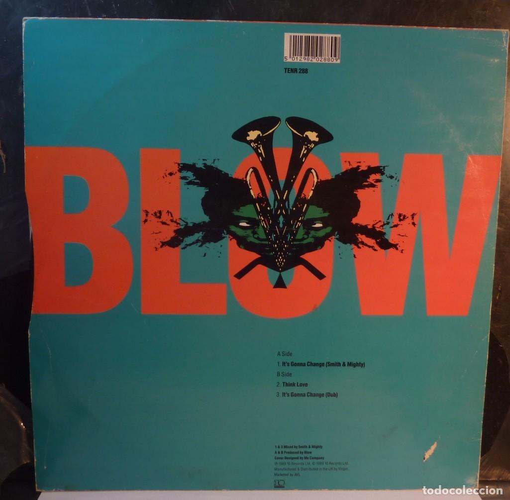 Discos de vinilo: BLOW // ITS GONNA CHANGE // 1989 // MAXI - Foto 2