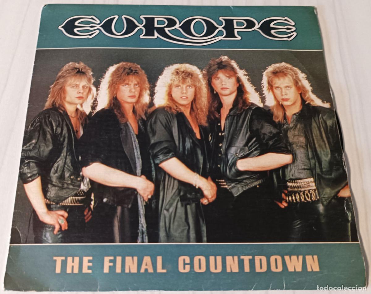 Discos de vinilo: EUROPE - THE FINAL COUNTDOWN EPIC - 1986 - Foto 1