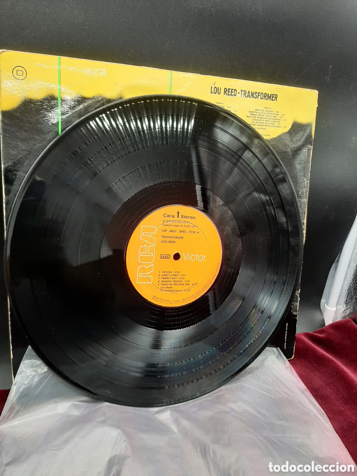 Discos de vinilo: LP LOU REED. Transformer. RCA VICTOR. - Foto 4