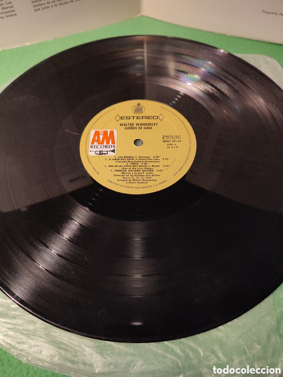 Discos de vinilo: Walter Wanderley - Sue&ntilde;os de luna - Foto 3