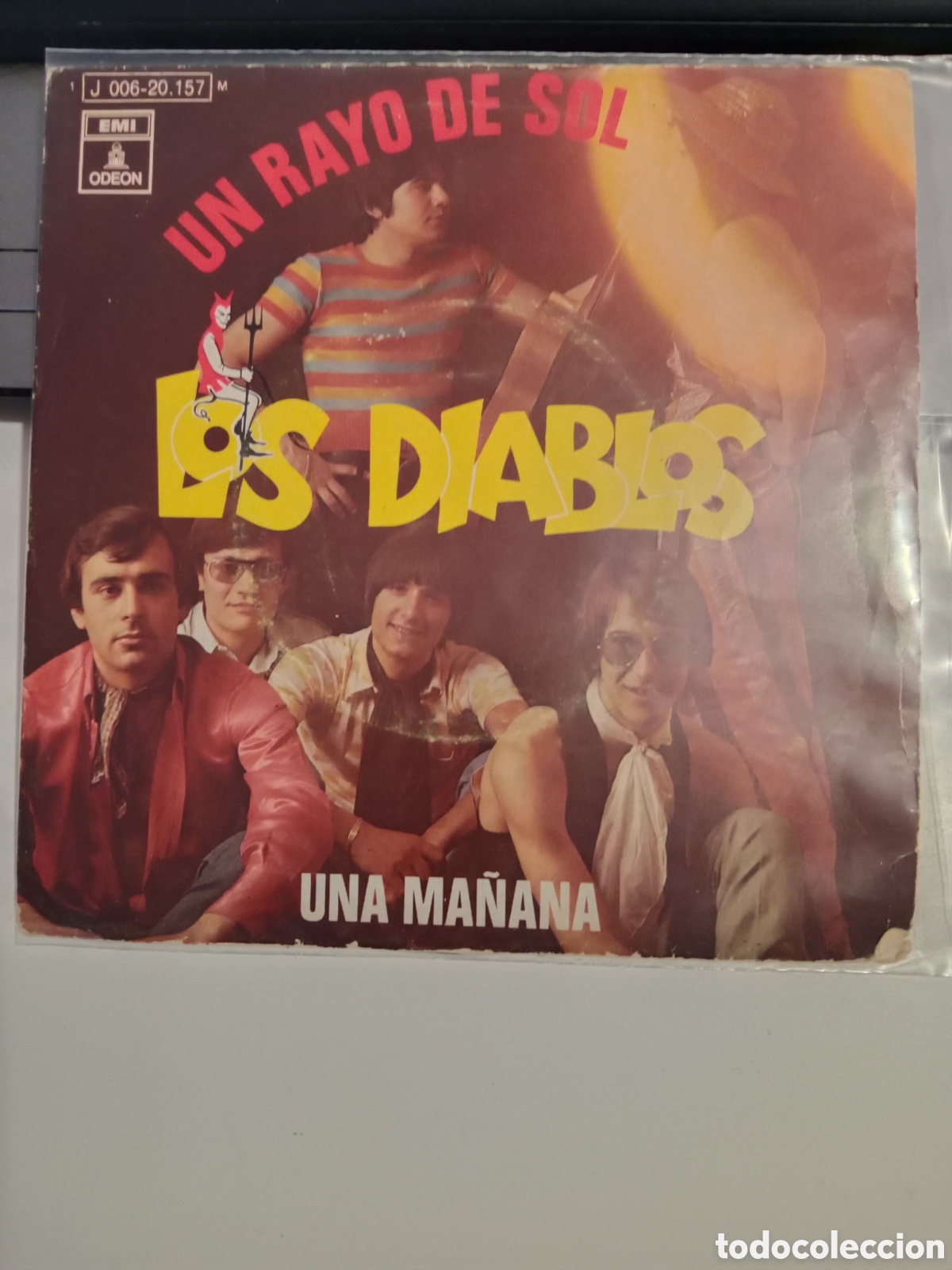 Discos de vinilo: Los Diablos - Un rayo de sol - Foto 1