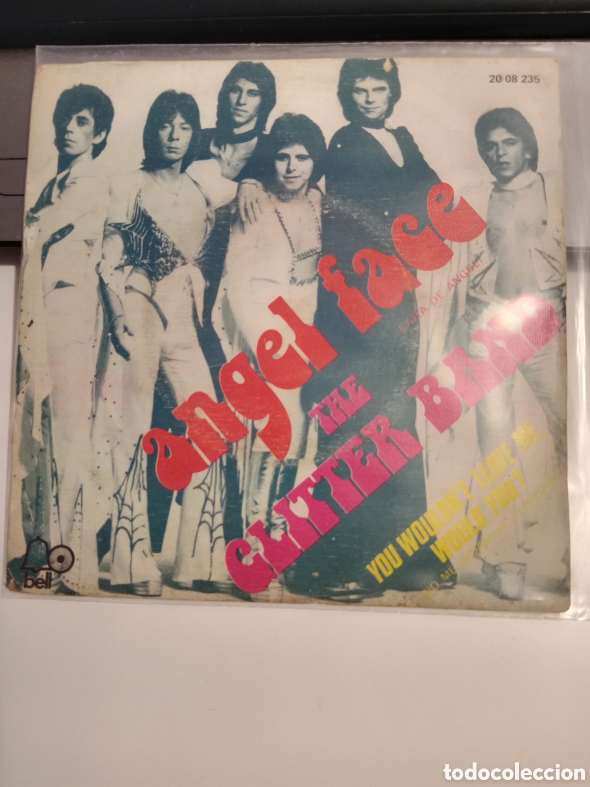 Discos de vinilo: Glitter Band - &Aacute;ngel face - Foto 1