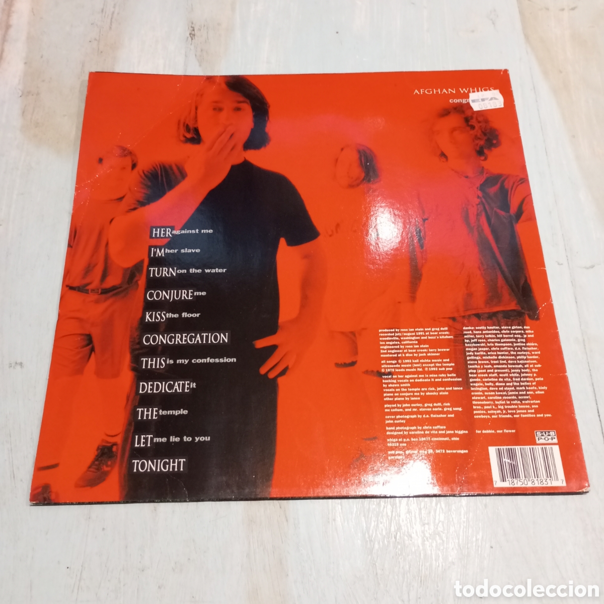 Discos de vinilo: AFGHAN WHIGS - CONGREGATION - LP - Foto 2