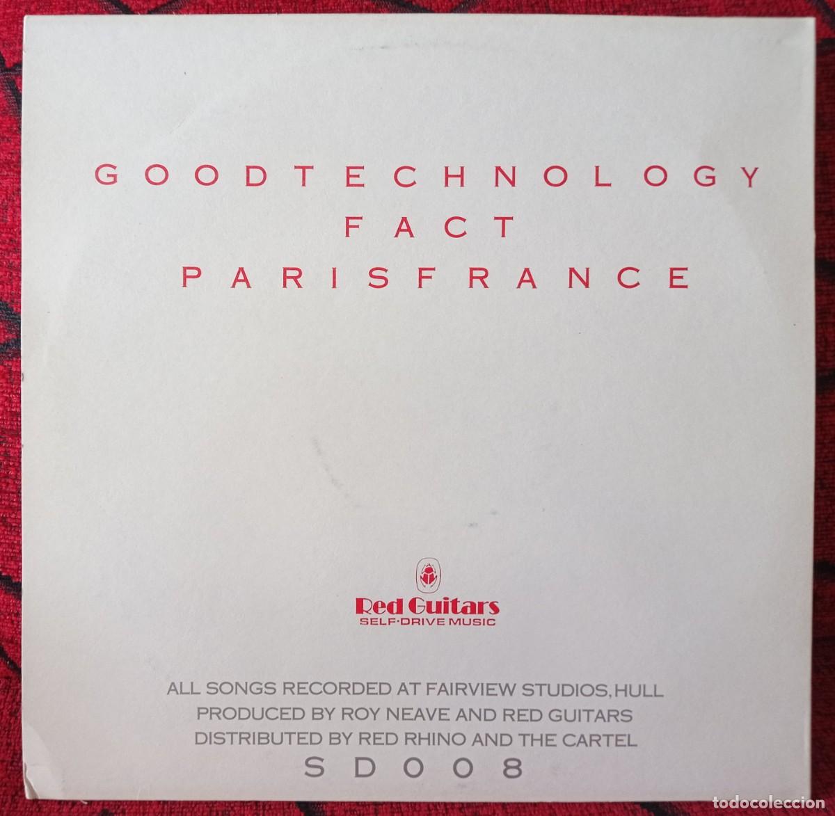 Discos de vinilo: RED GUITARS ** Good Technology ** MAXI SINGLE VINILO ORIGINAL 1984 UK - Foto 2