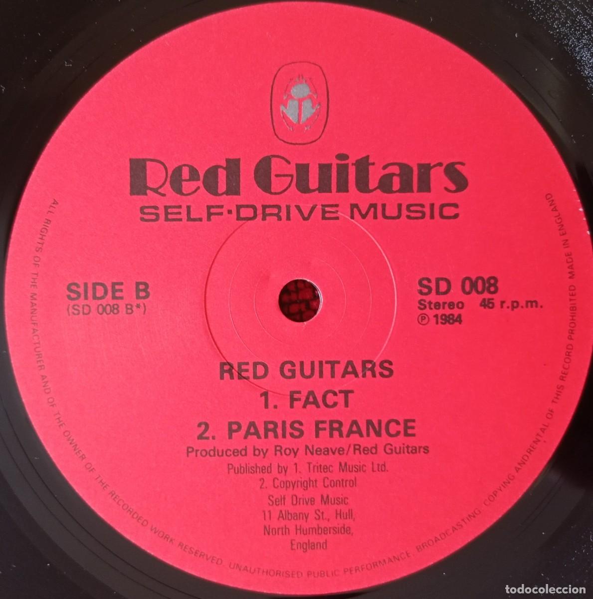 Discos de vinilo: RED GUITARS ** Good Technology ** MAXI SINGLE VINILO ORIGINAL 1984 UK - Foto 4