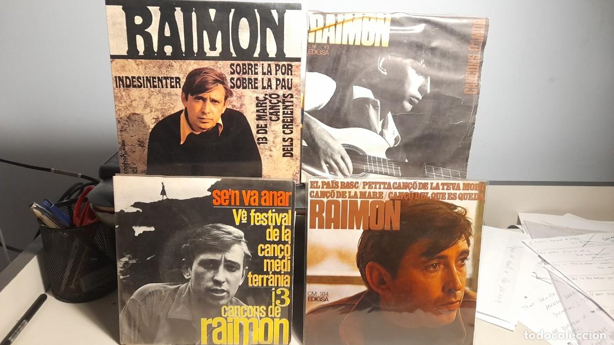 Discos de vinilo: LOTE DE 4 EP&acute;S DE RAIMON - Foto 1