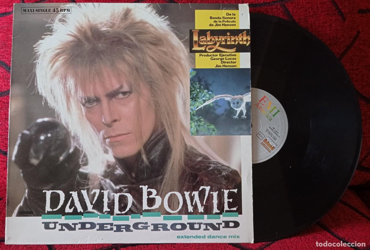 Discos de vinilo: DAVID BOWIE ** Underground ** MAXI SINGLE VINILO ORIGINAL 1986 - Foto 1