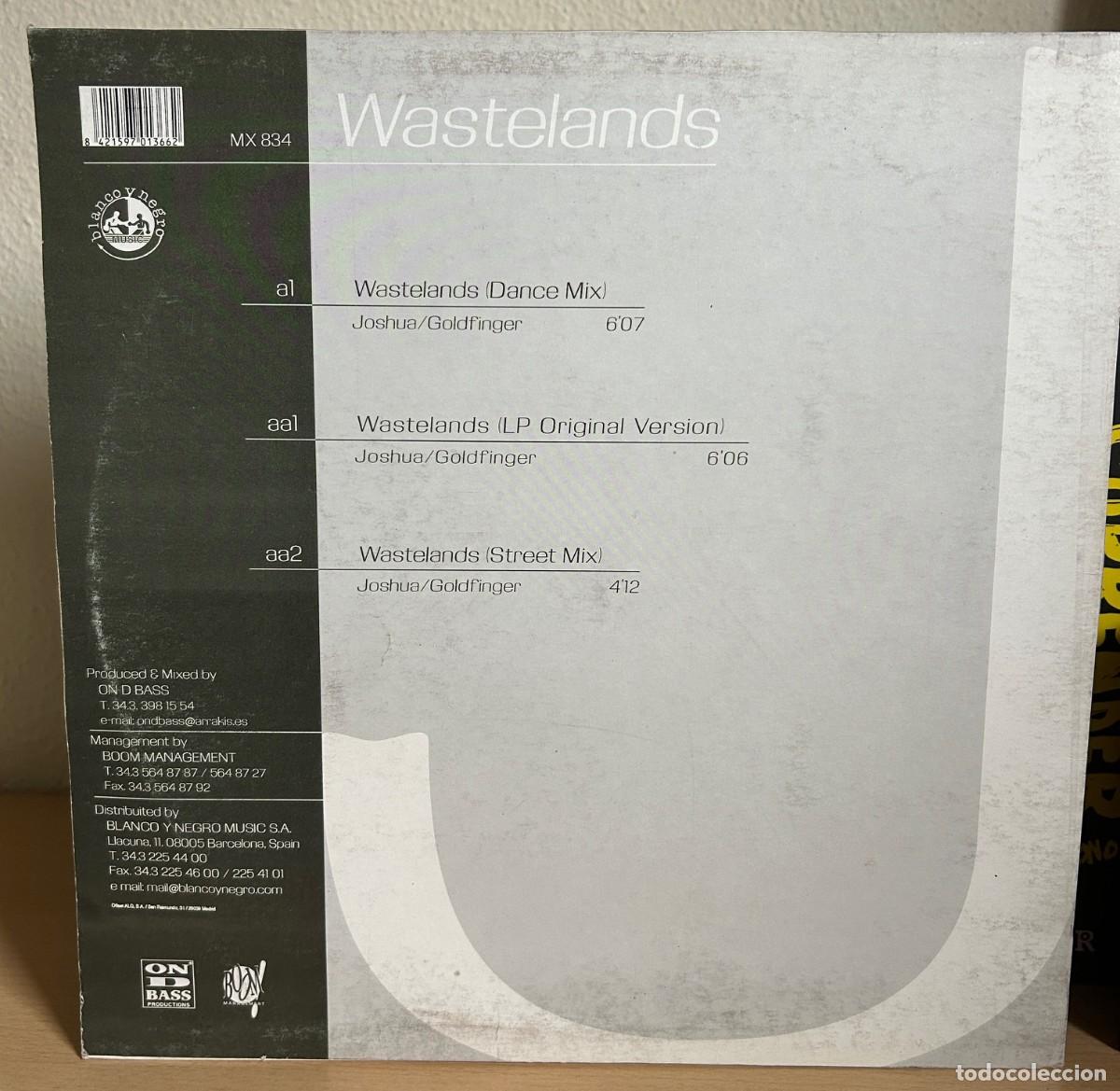 Discos de vinilo: Joshua.Wastelands.Vg/Good+.1997.Spain - Foto 2