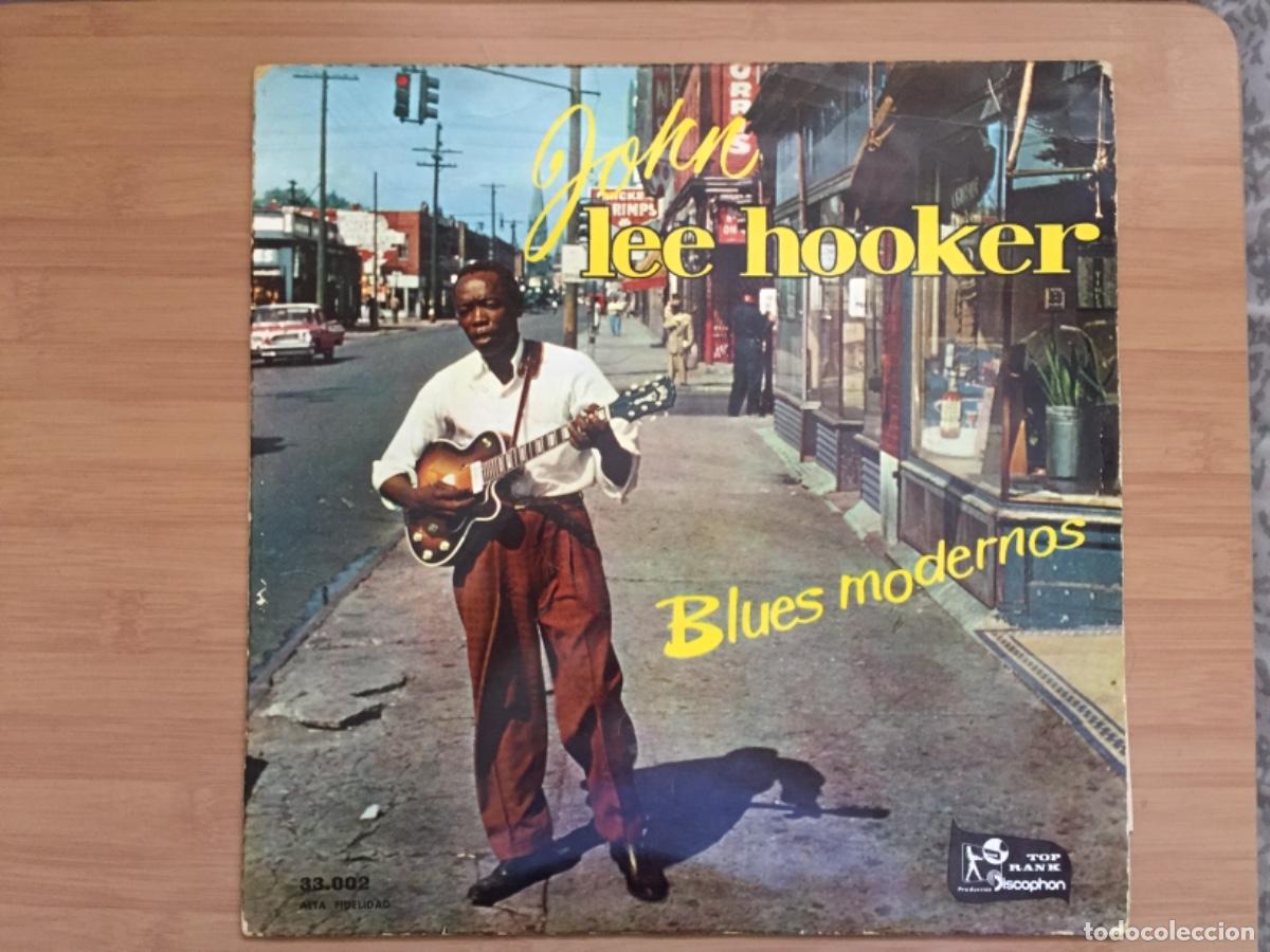 Discos de vinilo: JOHN LEE HOOKER. Blues modernos. (vinilo lp 1960) - Foto 1
