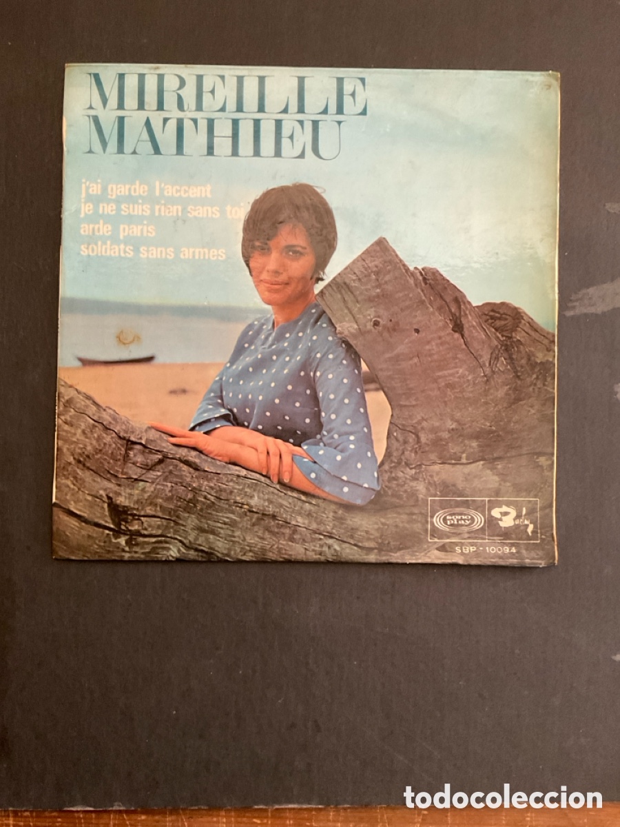 Discos de vinilo: MIREILLE MATHIEU-GUARDO EL ACENTO EP - Foto 1