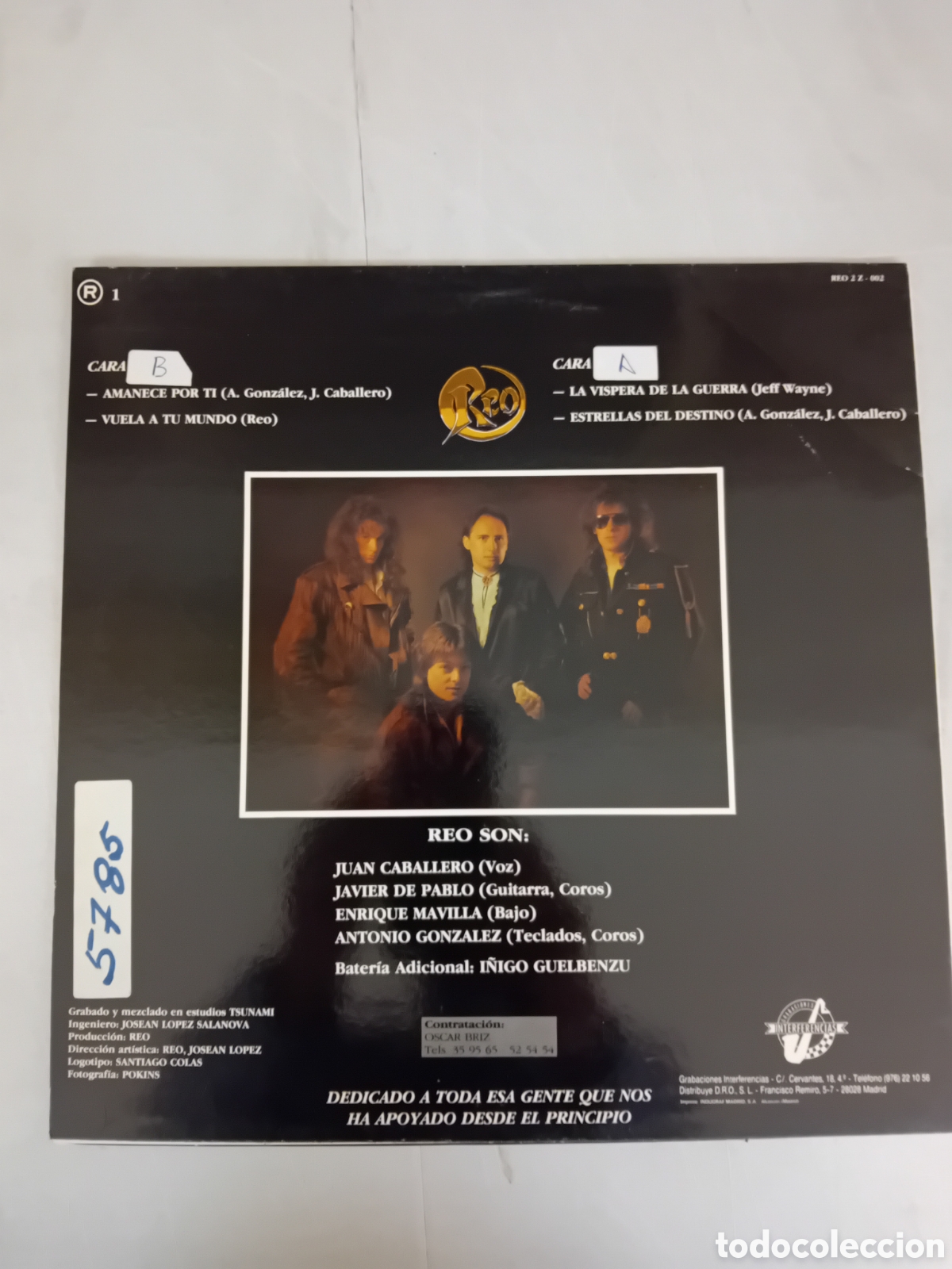 Discos de vinilo: REO. REO. 1988 - Foto 2