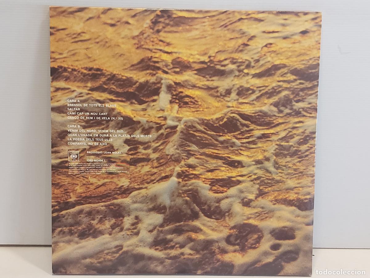Discos de vinilo: LLU&Iacute;S LLACH / EL MEU AMIC EL MAR / LP GATEFOLD-CBS-1989 / MBC. ***/*** - Foto 4