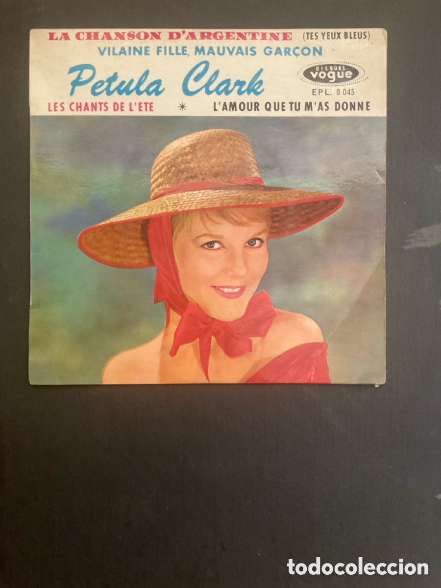 Discos de vinilo: Petula Clark-La Chanson D&rsquo;Argentine EP - Foto 1