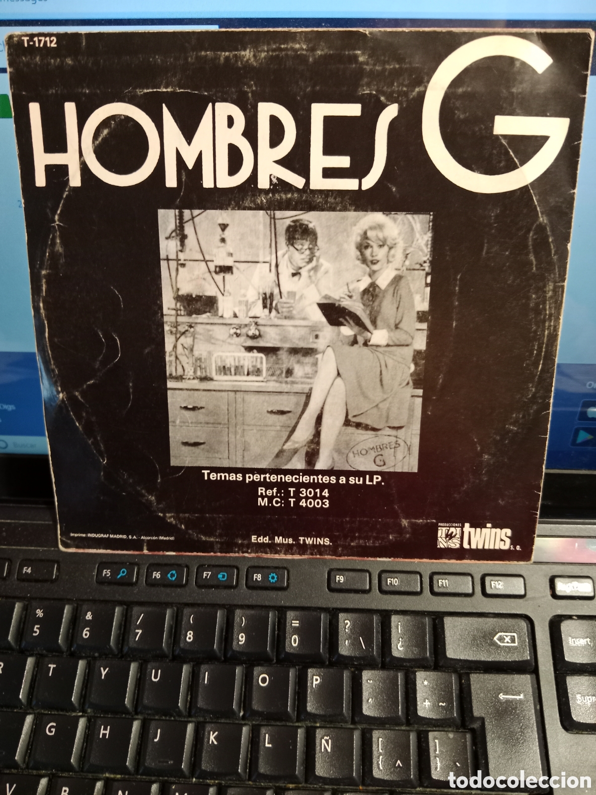 Discos de vinilo: Hombres G - Venezia - Foto 2