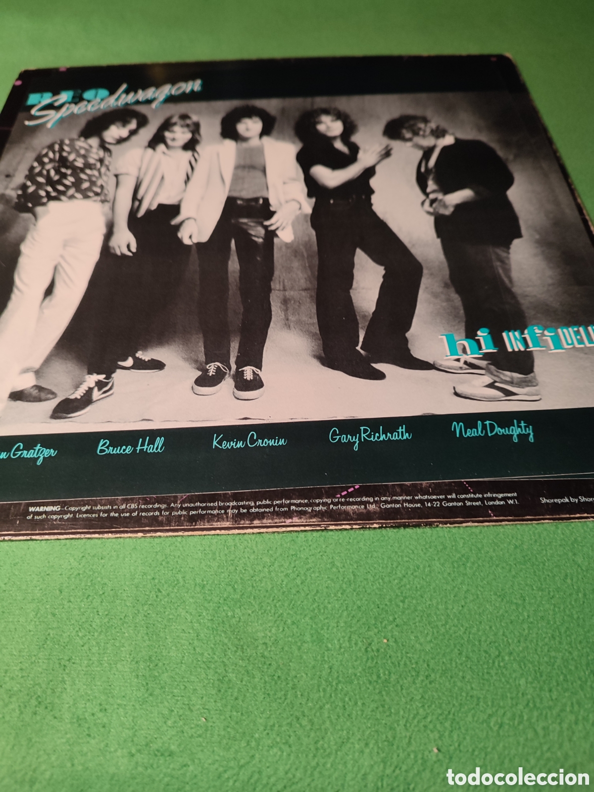 Discos de vinilo: Reo Speedwagon - Hi infidelity - Foto 3