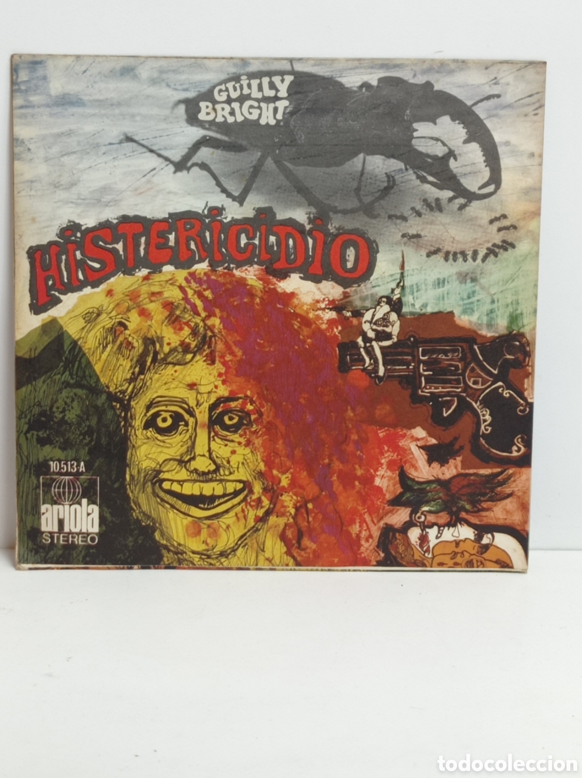 Discos de vinilo: GUILLY BRIGHT, HISTERICIDIO (ARIOLA 1971) - Foto 2