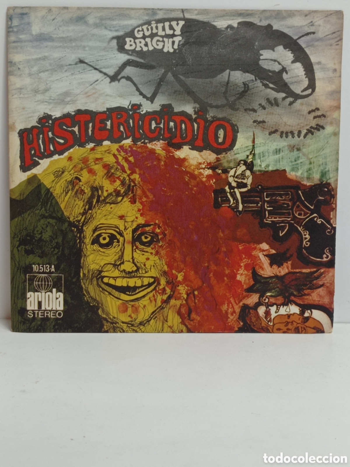 Discos de vinilo: GUILLY BRIGHT, HISTERICIDIO (ARIOLA 1971) - Foto 1