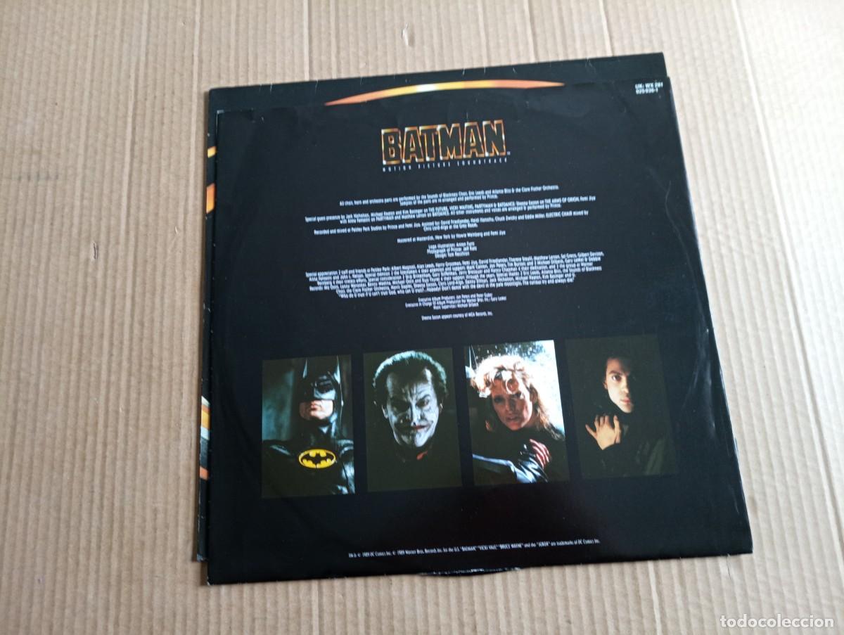 Discos de vinilo: PRINCE - BATMAN LP 1989 EDICION EUROPEA - Foto 2