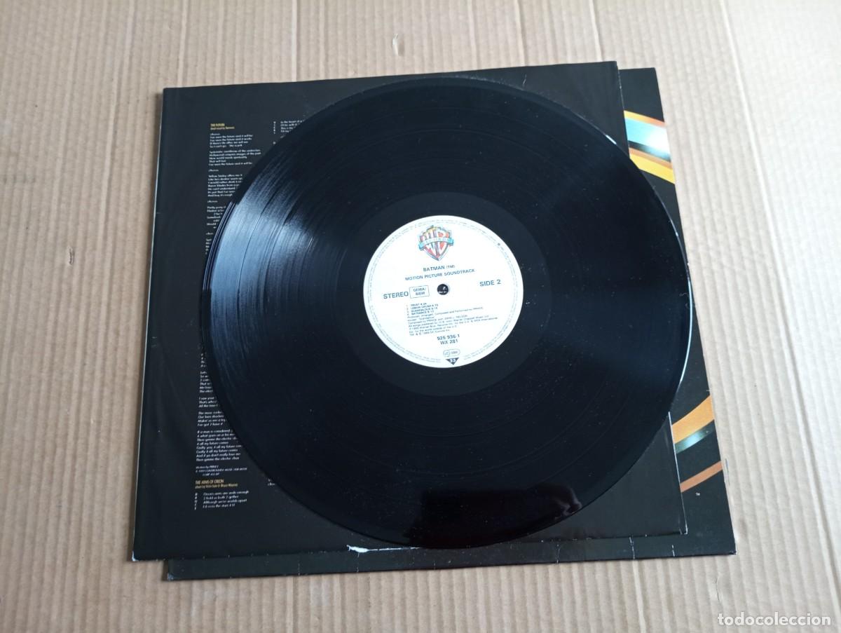 Discos de vinilo: PRINCE - BATMAN LP 1989 EDICION EUROPEA - Foto 3