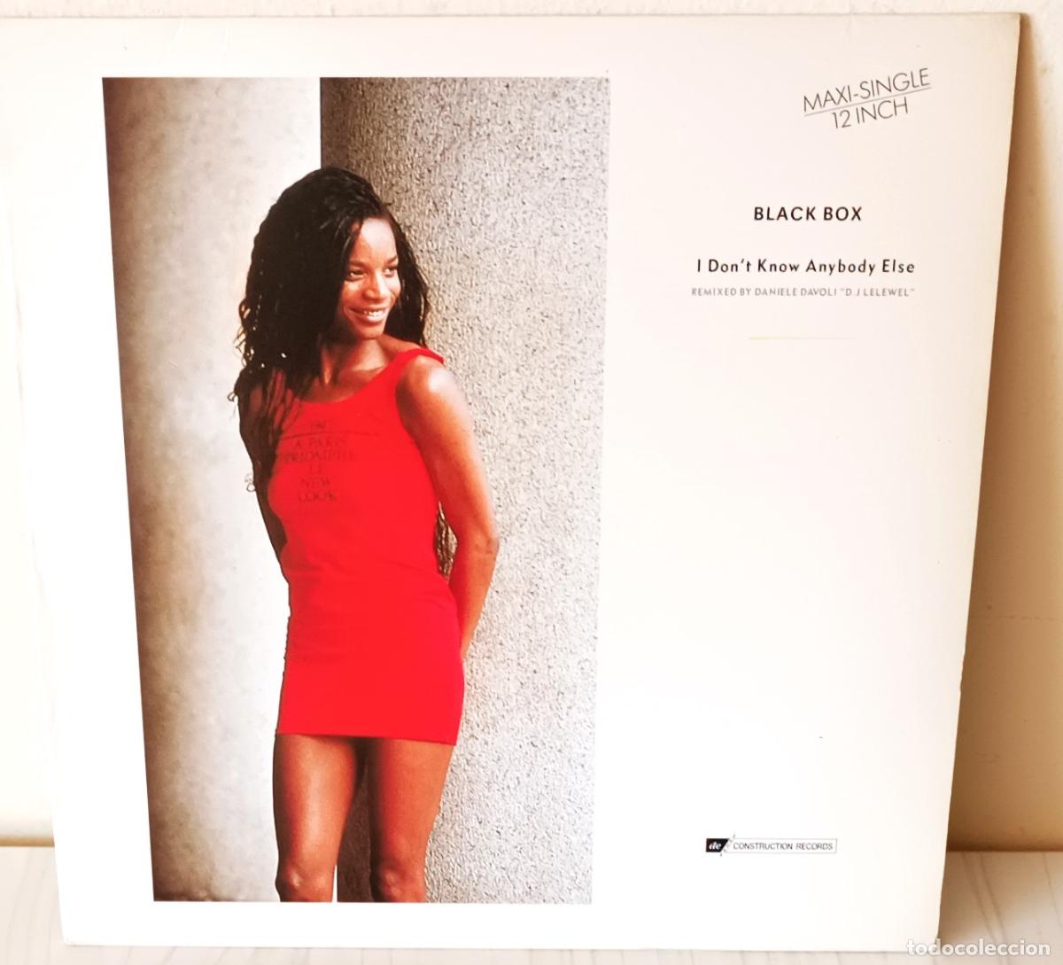 Discos de vinilo: BLACK BOX - I DON&acute;T KNOW ANYBODY ELSE MAXI RCA - 1990 - Foto 1