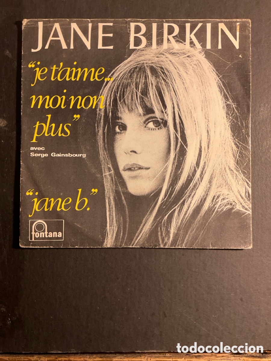Discos de vinilo: Jane Birkin je t&rsquo;aime&hellip;&hellip;moi non plus - Foto 2