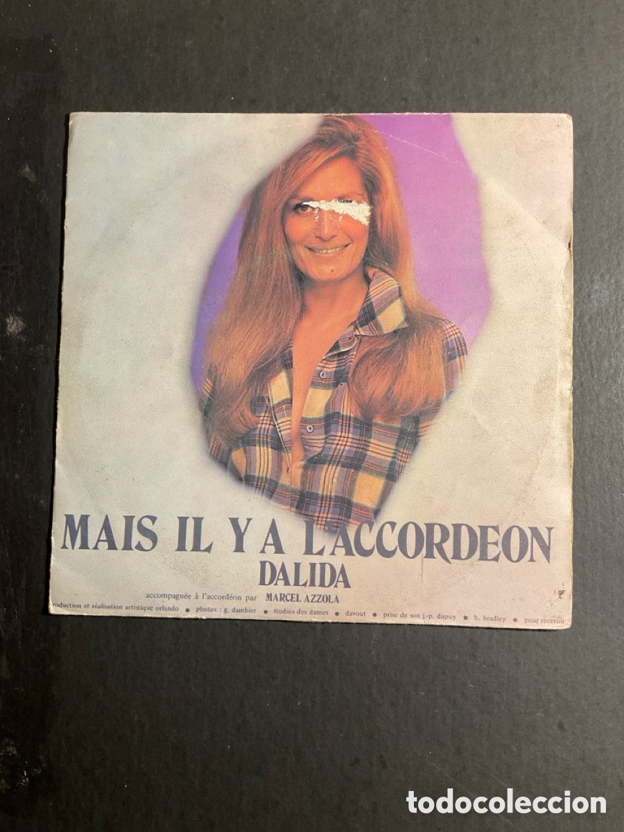 Discos de vinilo: DALIDA MAIS IL Y A L&rsquo;ACCORDEON - Foto 2