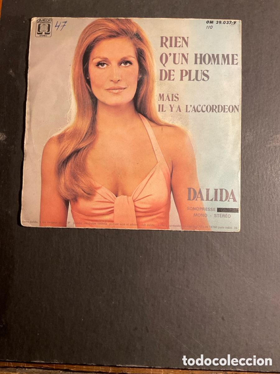 Discos de vinilo: DALIDA MAIS IL Y A L&rsquo;ACCORDEON - Foto 1