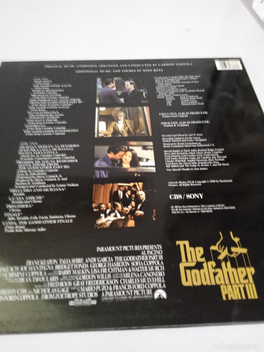 Discos de vinilo: THE GODFATHER Part III - Foto 2