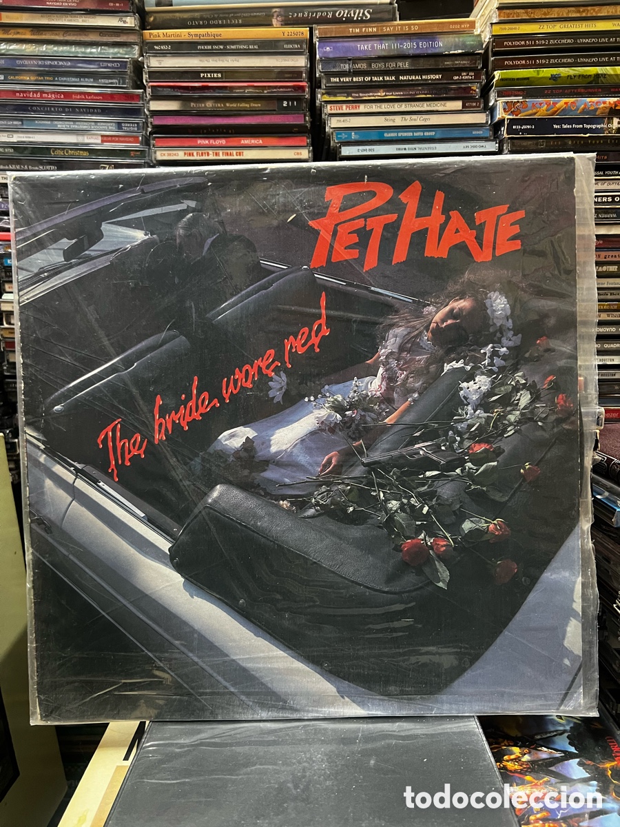 Discos de vinilo: Pet hate The bride wore red - Foto 1