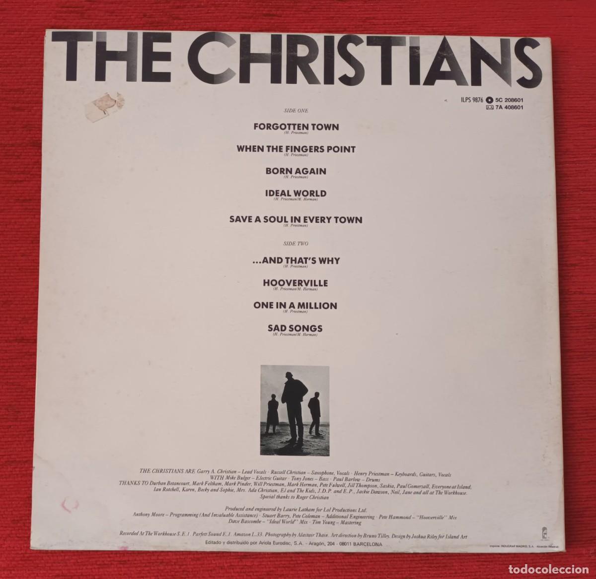 Discos de vinilo: THE CHRISTIANS - LP - Foto 2