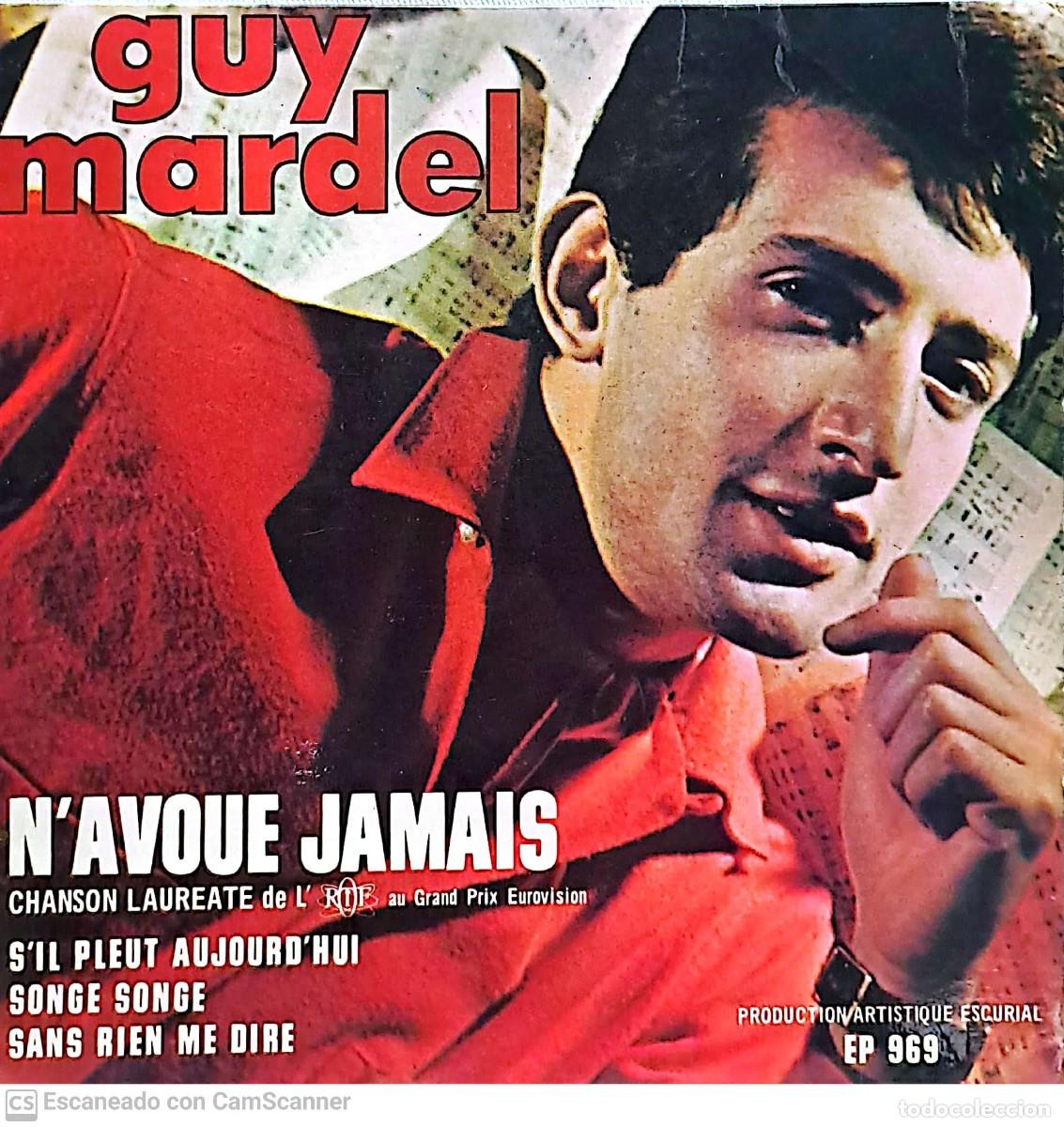 Discos de vinilo: Guy Mardel &lrm;&ndash; Navoue Jamais - Foto 1