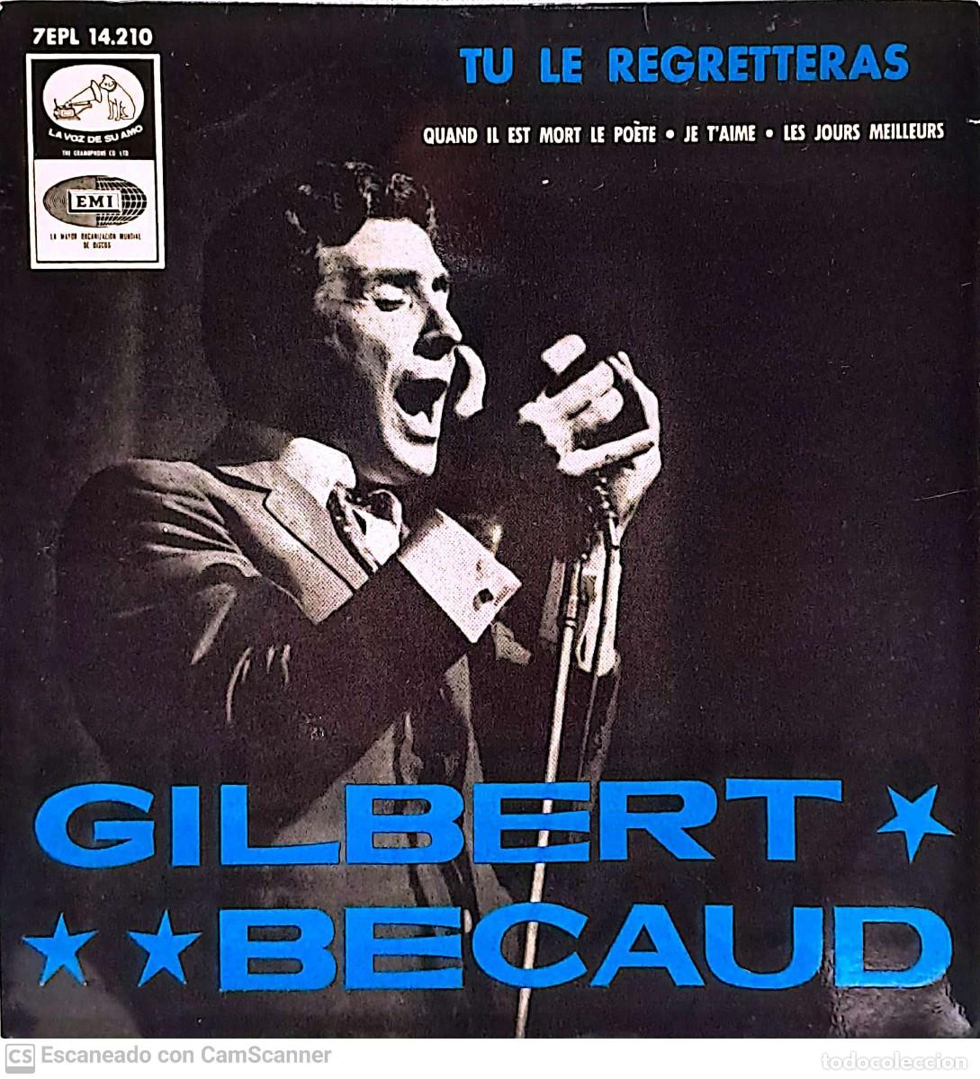 Discos de vinilo: Gilbert Becaud* &lrm;&ndash; Tu Le Regretteras - Foto 1