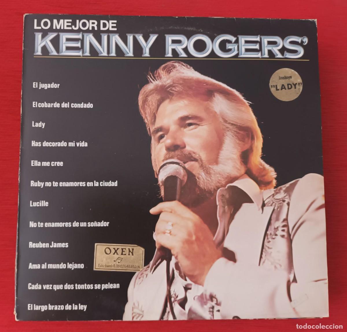 Discos de vinilo: KENNY ROGERS - LO MEJOR DE - LP - Foto 1