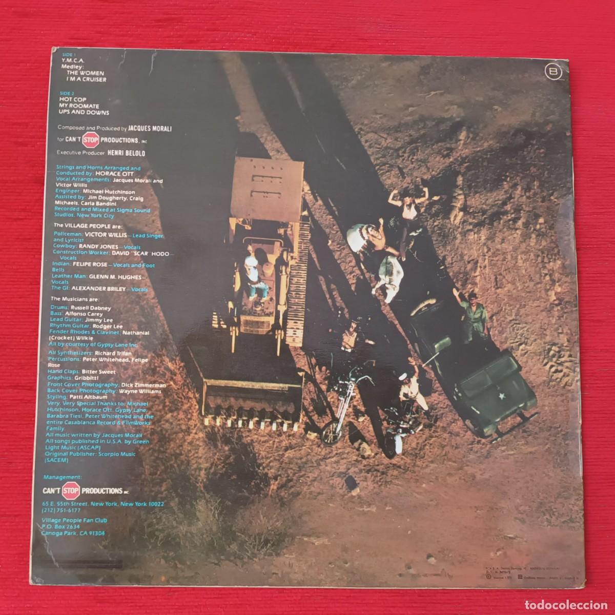 Discos de vinilo: VILLAGE PEOPLE - CRUISIN&acute;- LP - Foto 2
