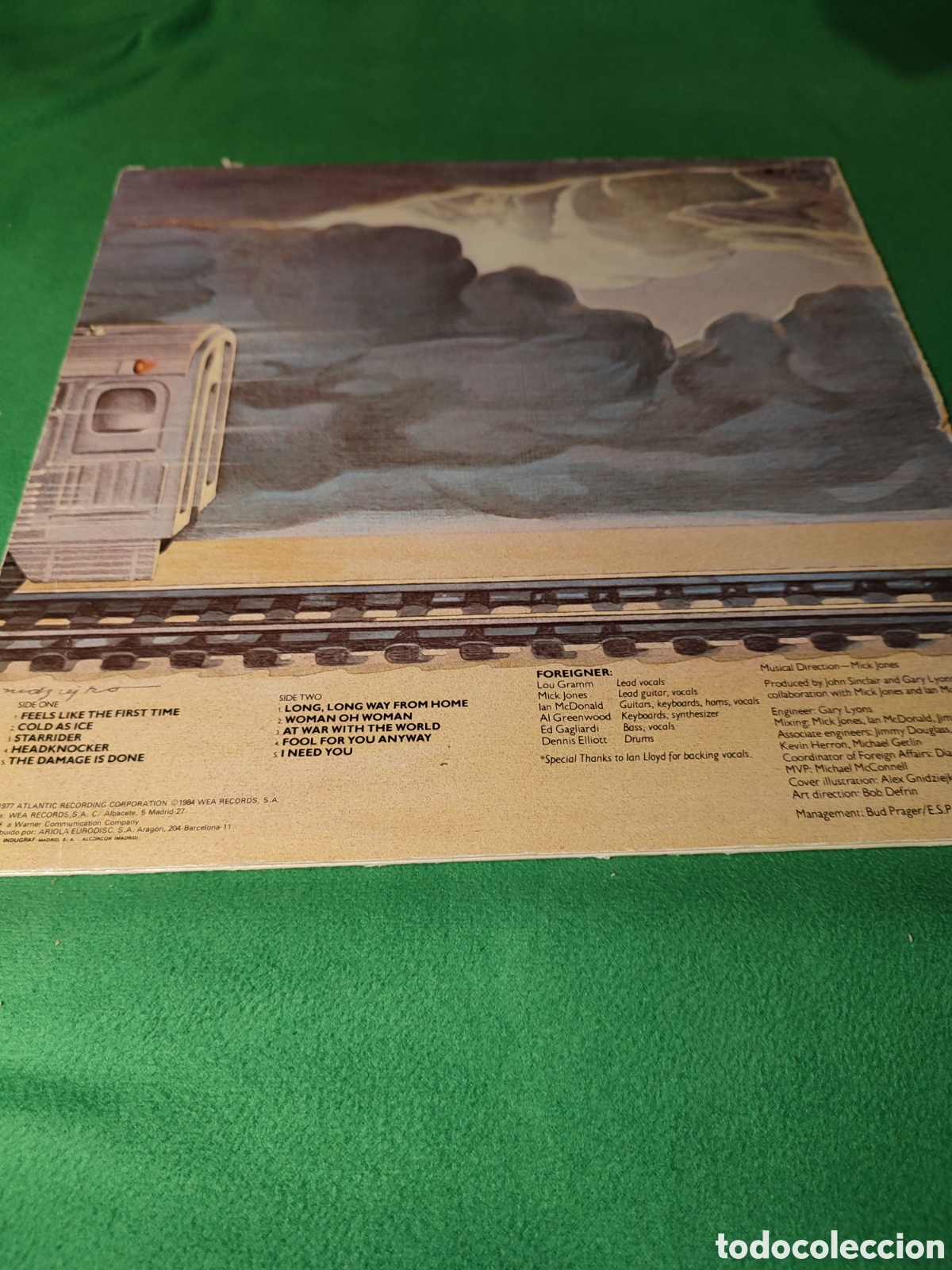 Discos de vinilo: Foreigner - Same Vinilo Lp - Foto 2