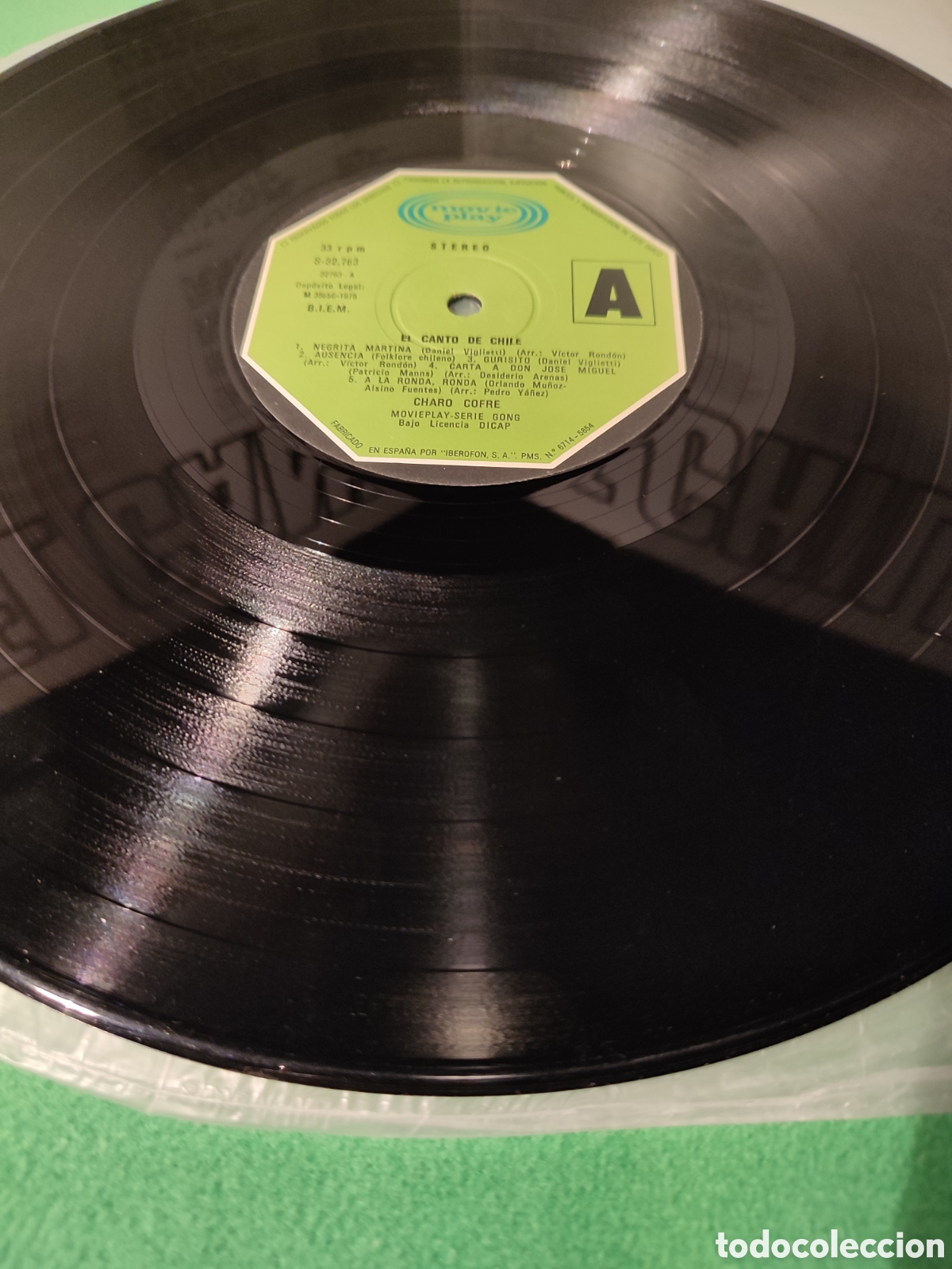 Discos de vinilo: Charo Cofre - El canto de Chile - Foto 3